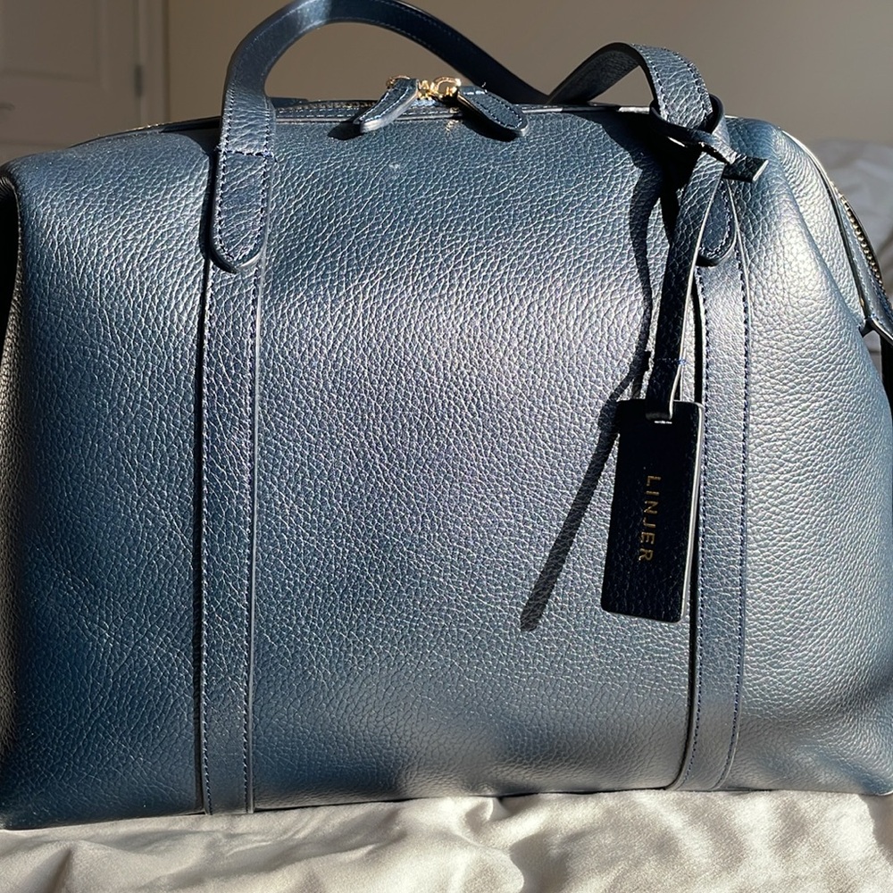 LINJER BOWLER BAG (NAVY)